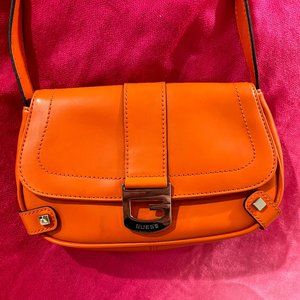 Guess Orange Clutch